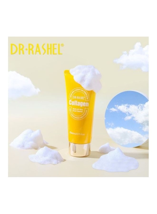 DR. RASHEL Collagen Multi-lift ultra facial cleanser White 80ml - Image 1