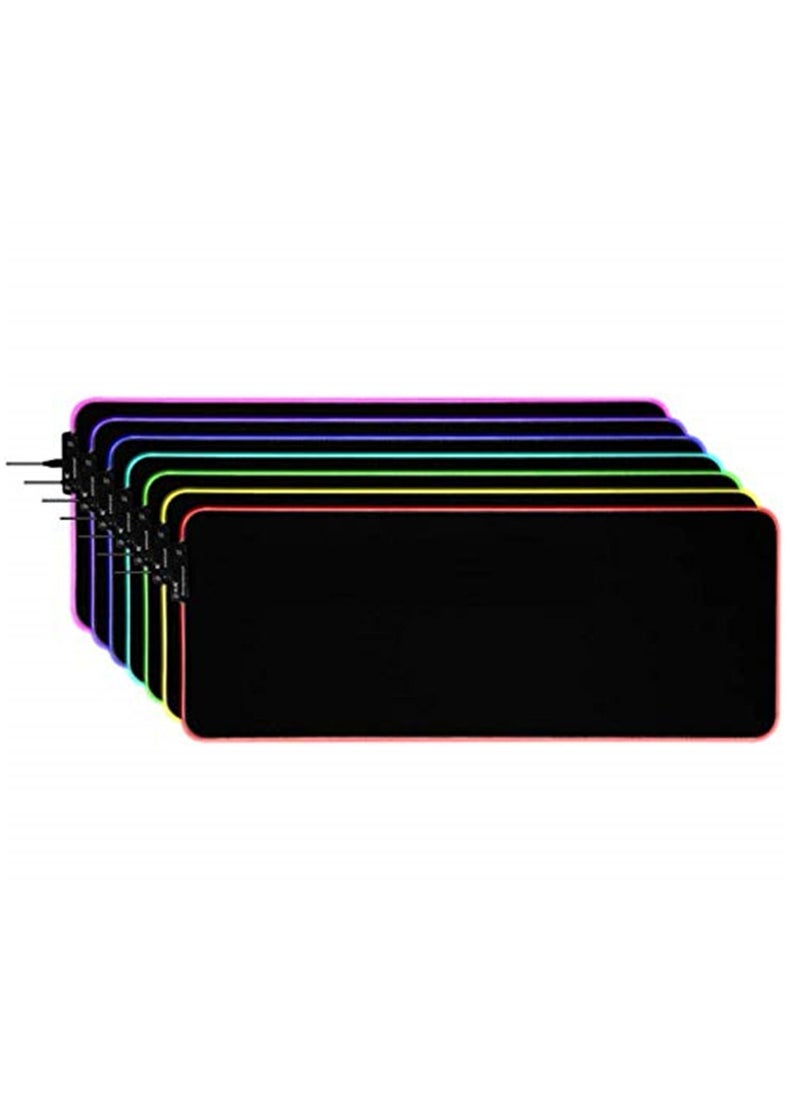 Generic - Gaming RGB Mouse pad Large Mouse Pad Gamer Led Computer Mousepad Big Mouse Mat with Backlight Carpet For keyboard Desk Mat - Image 1