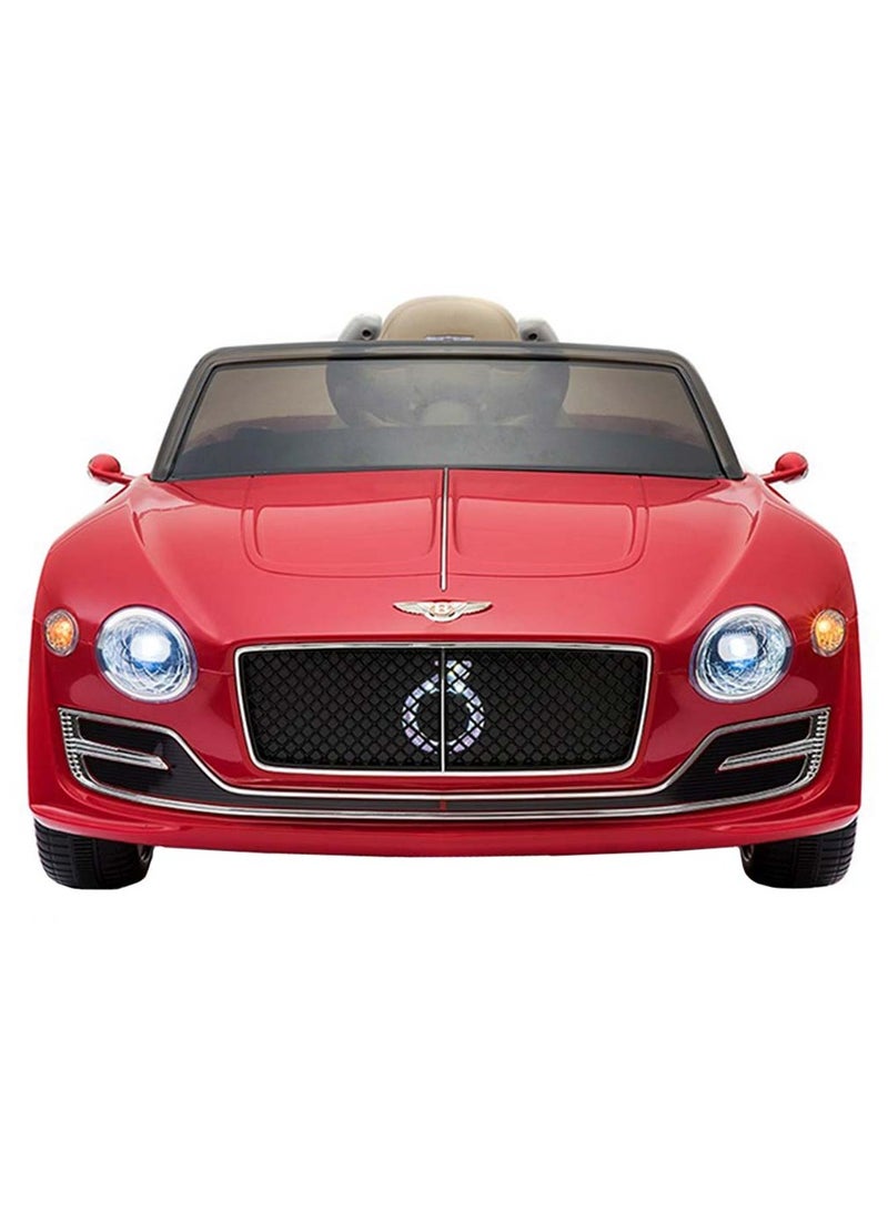 Bentley Sports 12V Kids Ride On Car - Red - Image 4