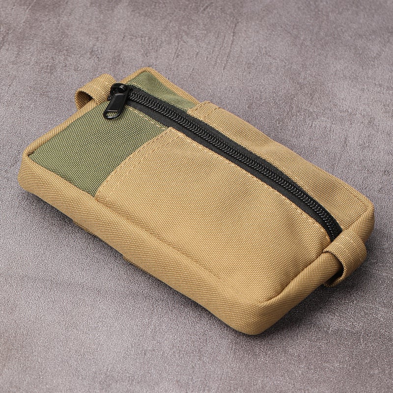 Generic Tactical Mens DEC Tool Pouch Multifunction Waist Bag Khaki