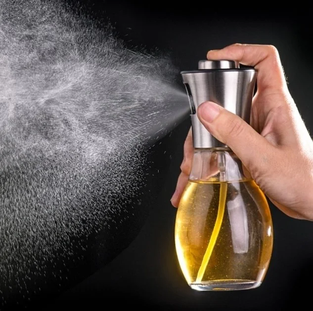 5 دي ام Airfryer 200ml Borosilicate Oil Lemon Sauce Spray Oil Bottle Oil Pot
