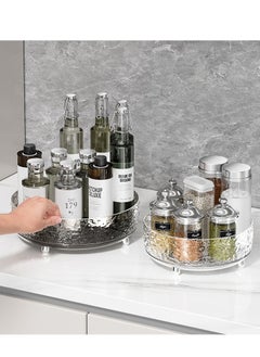 Aideli Lazy Susan Organizer, Elegant Lazy Susan Turntable Organizer, Modern Rotating Storage Organizer for Kitchen, Bathroom, Vanity, Countertop  - Image 2