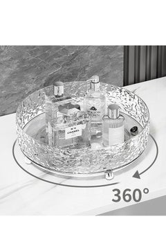 Aideli Lazy Susan Organizer, Elegant Lazy Susan Turntable Organizer, Modern Rotating Storage Organizer for Kitchen, Bathroom, Vanity, Countertop  - Image 5