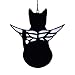 BOXCASA Black Cat Memorial Gifts for Loss of Cat Handmade Stained Glass Suncatcher with Angel Wings Pet Sympathy Gift Window Hanging Decor - Image 2