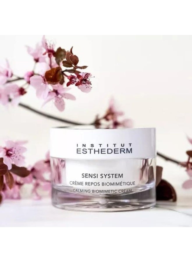 Institut Esthederm Sensi System Calming Biomimetic Cream for Face 50ml - Image 3