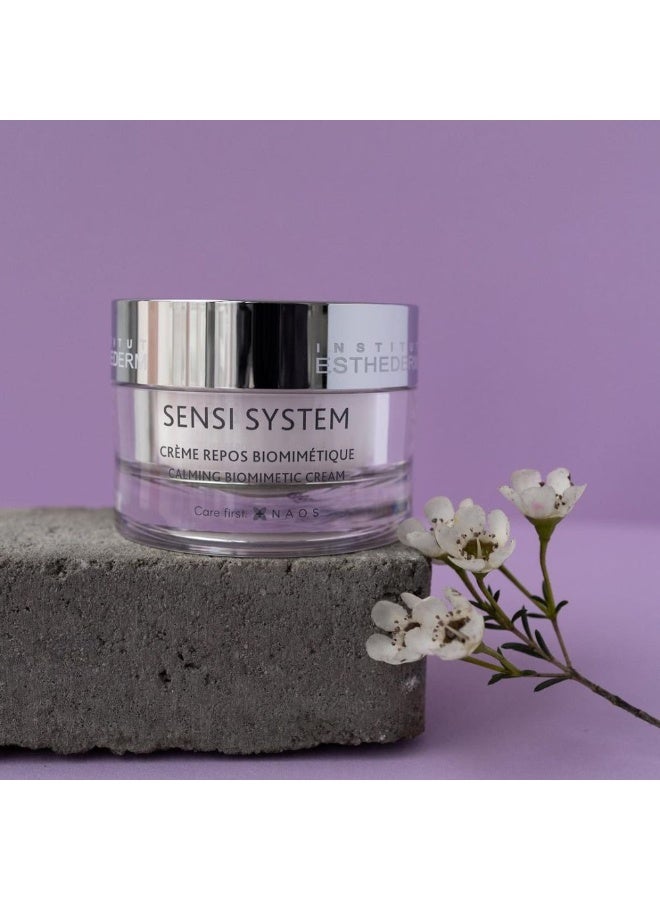 Institut Esthederm Sensi System Calming Biomimetic Cream for Face 50ml - Image 2