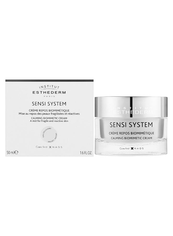 Institut Esthederm Sensi System Calming Biomimetic Cream for Face 50ml - Image 4