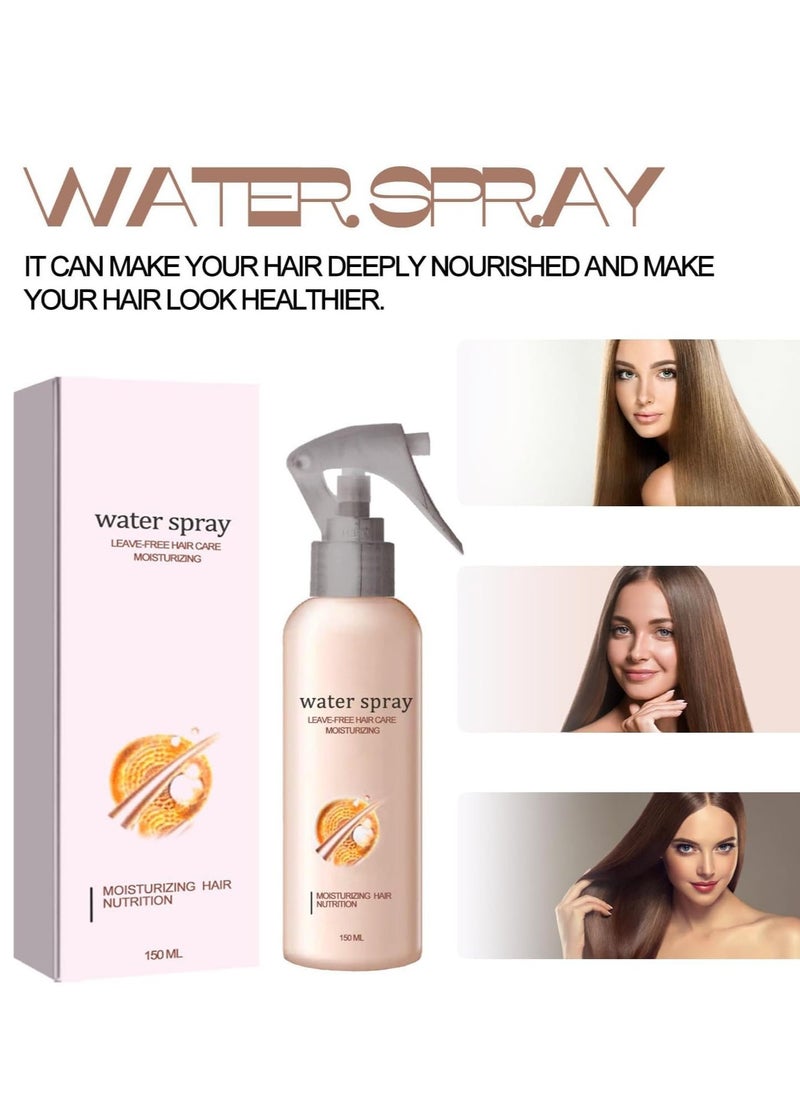 EELHOE Water Spray 150ml, Conditioning Detangler Spray, Hair Detangler Spray For Nourishes Strengthening, Thicken Repair And Protection Hair, Smooth & Shine, Healthier And Longer Hair Grows, Leave-In Conditioner - Image 2