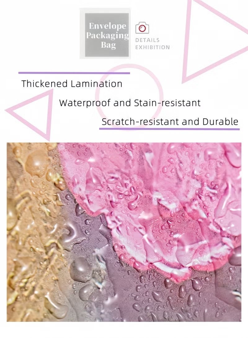 2 قطعة أكياس هدايا نمط اللوحة الزيتية ، علب هدايا عيد الميلاد ، أكياس تغليف المغلف ، أكياس الهدايا الورقية الإبداعية ، علب هدايا العطلات ، أكياس الهدايا - Image 3