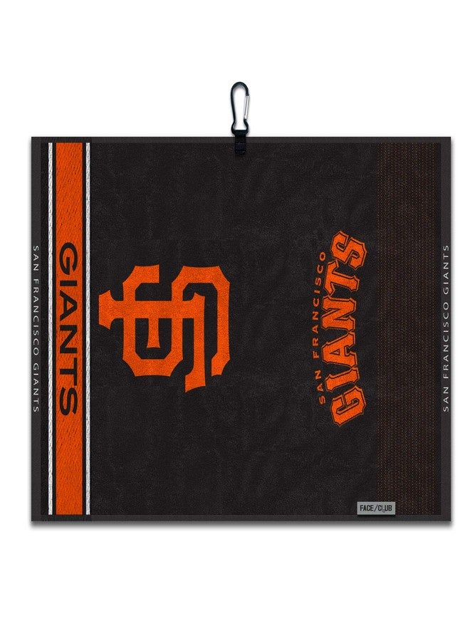 Team Effort San Francisco Giants Face/Club Jacquard Golf Towel