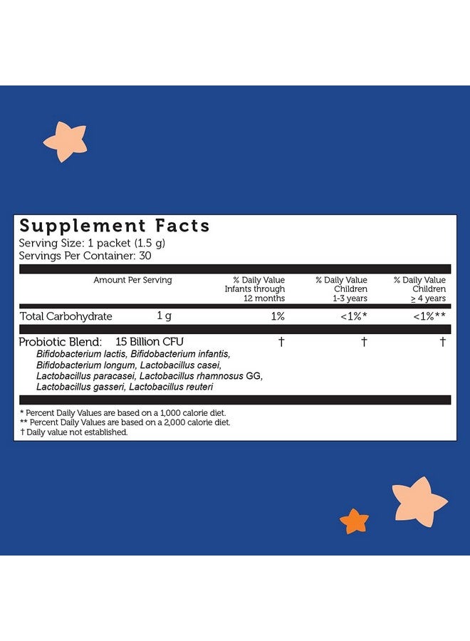 LoveBug Probiotics حبوب الحب بروبيوتيك الحائزة على جوائز؛ الإمساك وعدم الراحة في المعدة؛ حركات أمعاء أكثر ليونة؛ مسحوق سهل الاستخدام؛ للأعمار من 12 شهرًا إلى 4 سنوات؛ 60 عبوة - Image 5