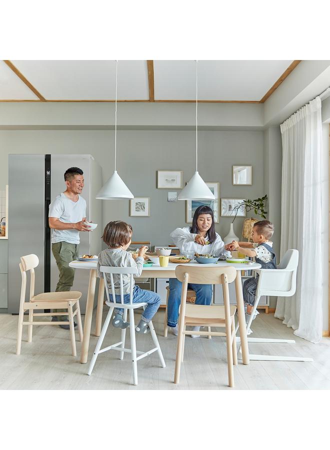 زبون كرسي جونيور، أبيض - Image 4