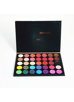 BEAUTY GLAZED 35 Colors Pressed Powder Eyeshadow Pallet Eye Makeup Palette Highlight Matte Eyeshadows Make Up Eye Shadows Cosmetics Gift Kit