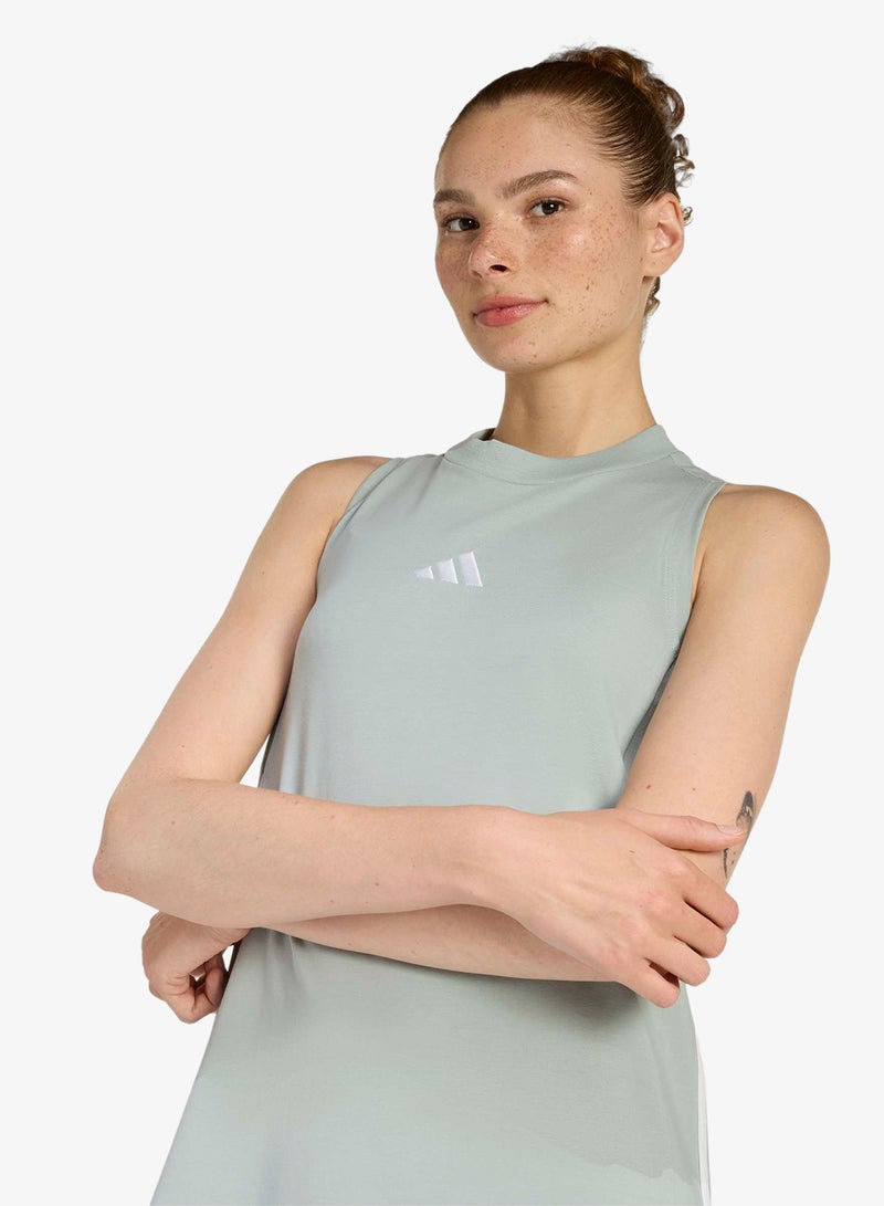 اديداس فستان رياضي أساسي بثلاث خطوط - Image 4