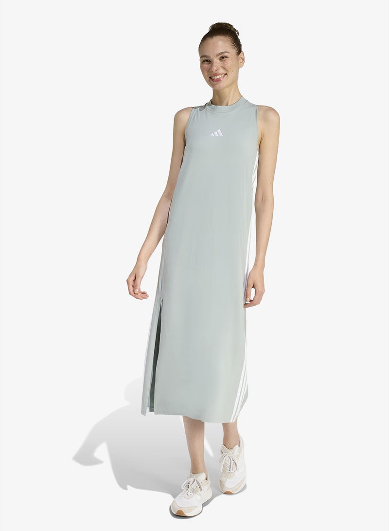 اديداس فستان رياضي أساسي بثلاث خطوط - Image 1