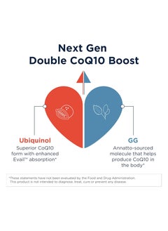 designs for health CoQnol 100mg - CoQ10 Ubiquinol CoQ10 Absorption With GG Cardiovascular Health Heart/Aging/Energy - Dietary Supplement 60 Softgels  - Image 5