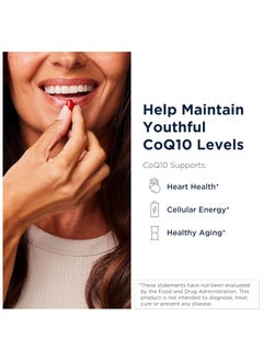 designs for health CoQnol 100mg - CoQ10 Ubiquinol CoQ10 Absorption With GG Cardiovascular Health Heart/Aging/Energy - Dietary Supplement 60 Softgels  - Image 3