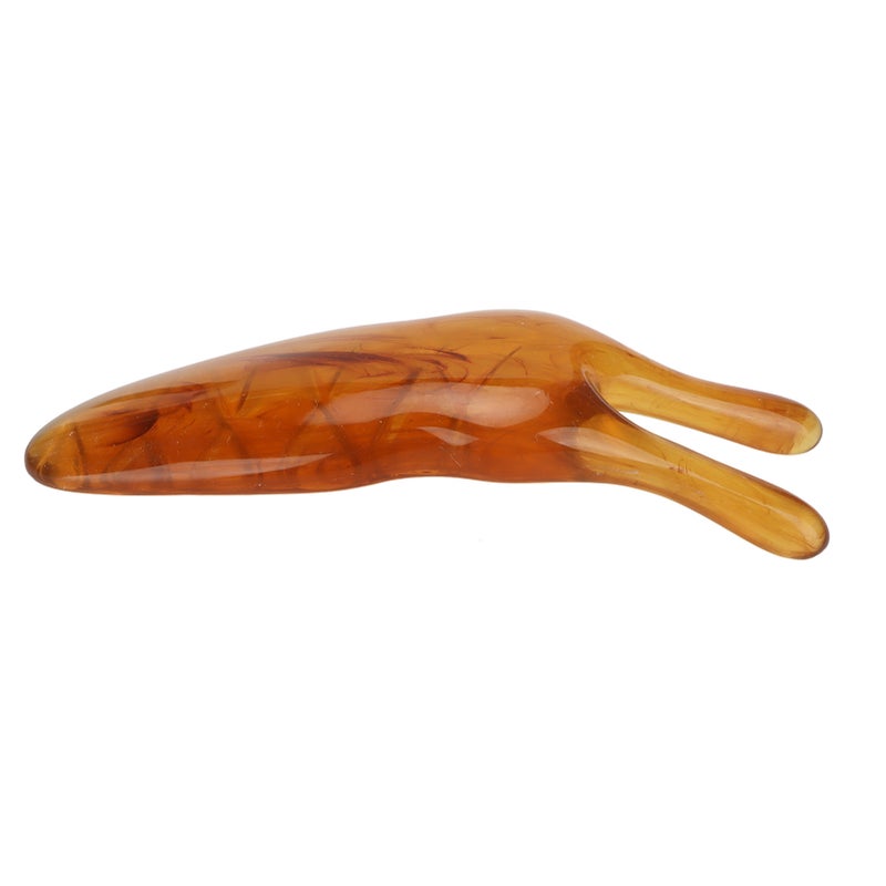 Nose Massager Resin Facial Longicorn Lifting Clips Roman Nose Up Scraper Bar Pain Free Slimming for Women Succinite Color - Image 2