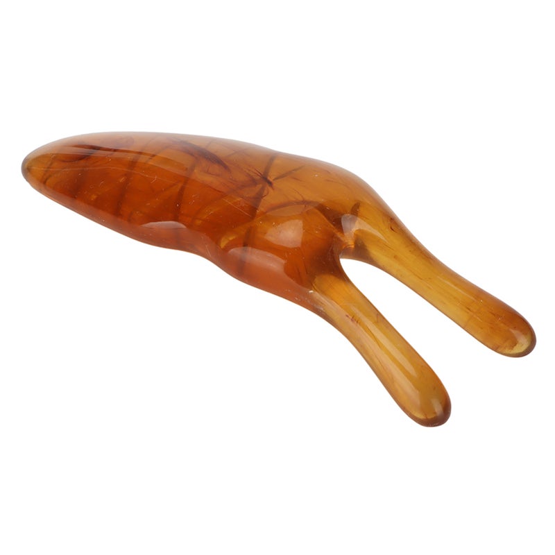 Nose Massager Resin Facial Longicorn Lifting Clips Roman Nose Up Scraper Bar Pain Free Slimming for Women Succinite Color - Image 4