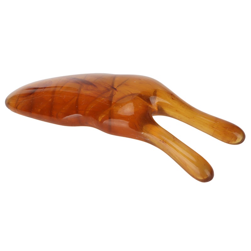 Nose Massager Resin Facial Longicorn Lifting Clips Roman Nose Up Scraper Bar Pain Free Slimming for Women Succinite Color - Image 3