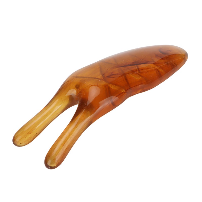 Nose Massager Resin Facial Longicorn Lifting Clips Roman Nose Up Scraper Bar Pain Free Slimming for Women Succinite Color - Image 5