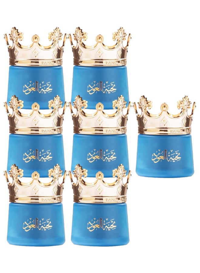 Banafa 7 Pieces Bakhoor Oud Moattar Tahiat Al Oud - Image 1