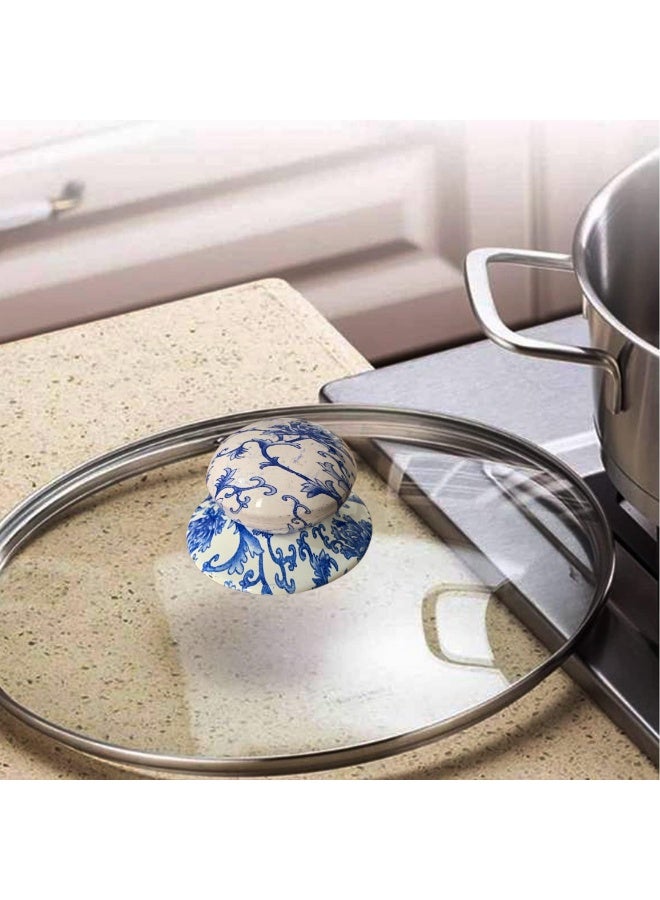 مقبض غطاء إناء عالمي بديل ومقاوم للحرارة (قطعة واحدة، قطر 6 سم) - يد غطاء متوافقة مع أغطية الأواني الزجاجية، الفولاذ، والطاجن، ومناسبة لأواني الطبخ البطيء (Crockpot) | مقبض مريح سهل الإمساك لقطع غيار المطبخ والأدوات الأساسية. - Image 3