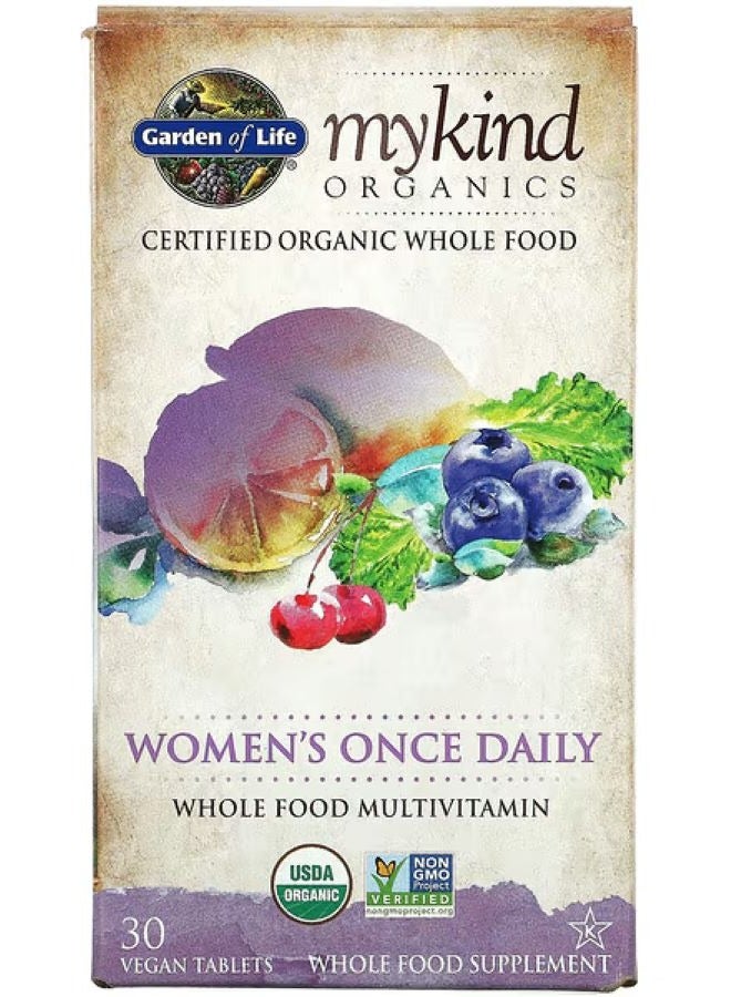 Garden of Life Mykind Organics Once Daily 30 vegan