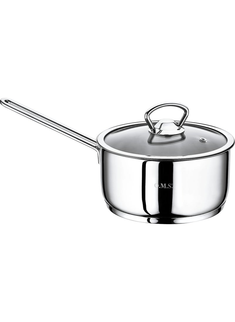 OMS - Mini Single Handle Flat Pot 12X5 cm 2008.12-MBTT - Image 1