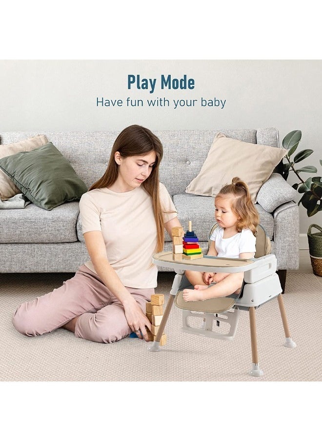 Cady One 7 in 1 Adjustable Fabric Baby and Toddler Dining Chair  - Image 5