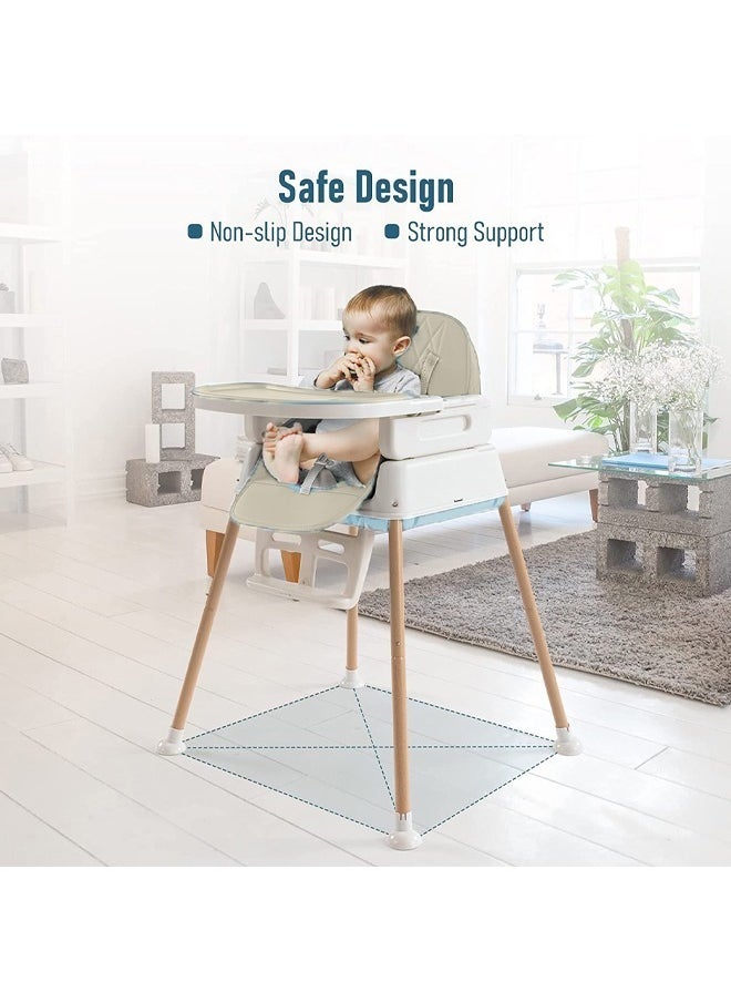 Cady One 7 in 1 Adjustable Fabric Baby and Toddler Dining Chair  - Image 4