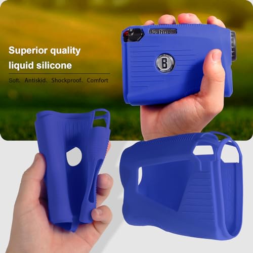 JAWEGOLF Silicone Case Compatible with Bushnell Pro X3/X3+ Golf Rangefinder (Blue) - Image 5