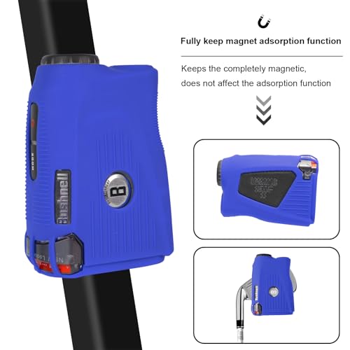 JAWEGOLF Silicone Case Compatible with Bushnell Pro X3/X3+ Golf Rangefinder (Blue) - Image 4