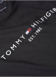 Men's Tommy Hilfiger Logo T-Shirt - Cotton, Black - pzsku/Z752C5E80A0AA055E2B4EZ/45/_/1733390818/8735f348-74ec-4445-9a7c-f9b9927ec5d7