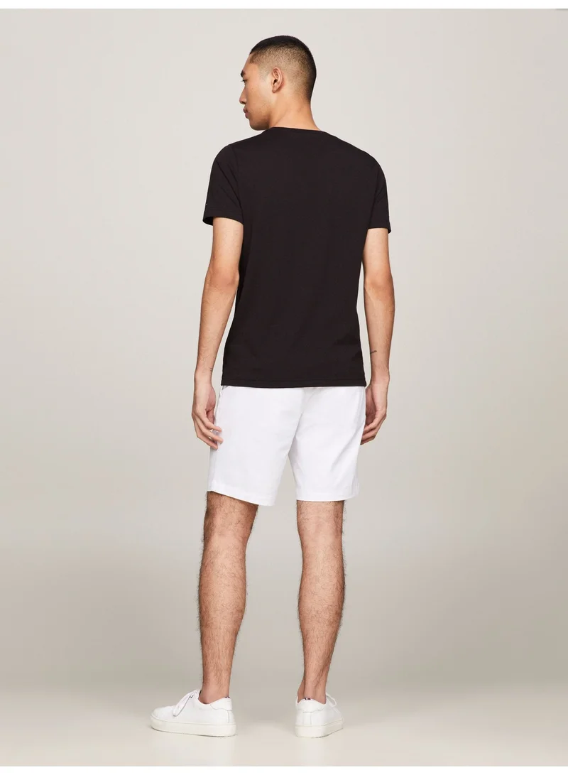 Tommy Hilfiger JET BLACK Tommy Hilfiger Logo T-Shirt for Men | Best Price UAE