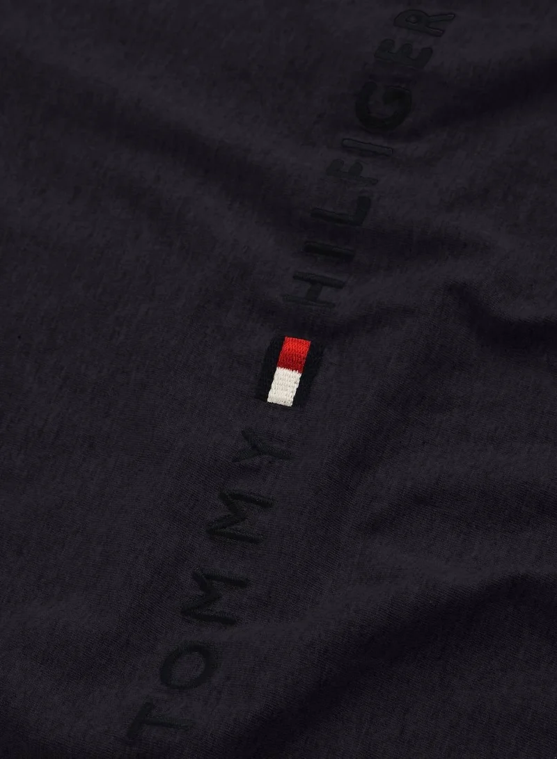 Tommy Hilfiger JET BLACK Tommy Hilfiger Logo T-Shirt for Men | Best Price UAE