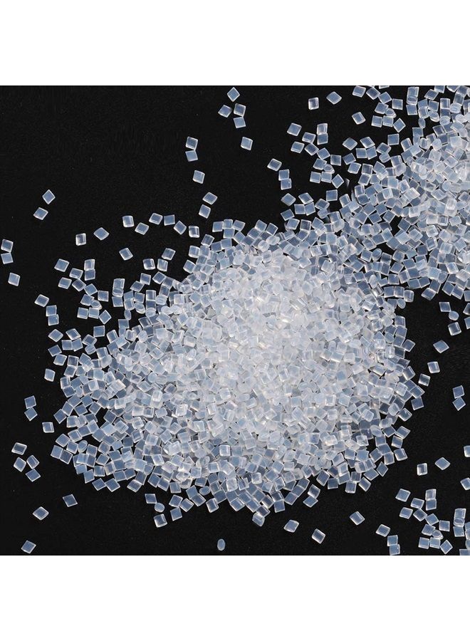 LEEONS 4600Pcs Italian Keratin Glue Granule Pellets Transparent Keration Glue Granule Bead for Hot Fusion Nail/I Tip Hair Extensions - Image 1