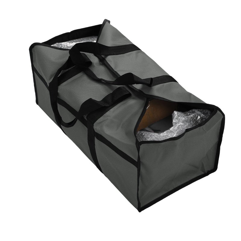 Portable Firewood Carrier Bag 600D Oxford Cloth Large Fire Wood Bag Heavy Duty Firewood Holder with Handles for Home Heating Camping Barbecue D - Image 4
