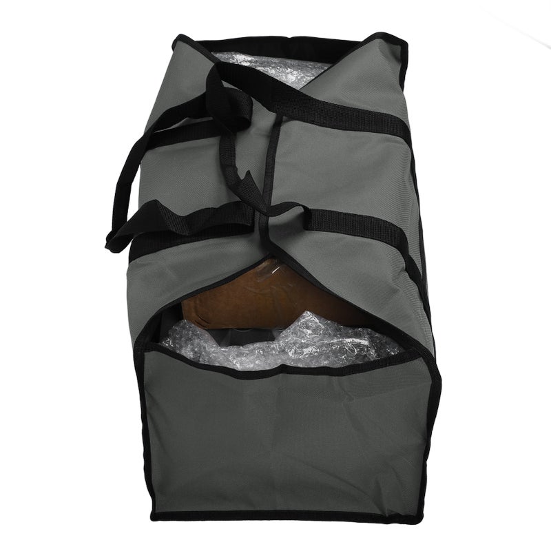 Portable Firewood Carrier Bag 600D Oxford Cloth Large Fire Wood Bag Heavy Duty Firewood Holder with Handles for Home Heating Camping Barbecue D - Image 5