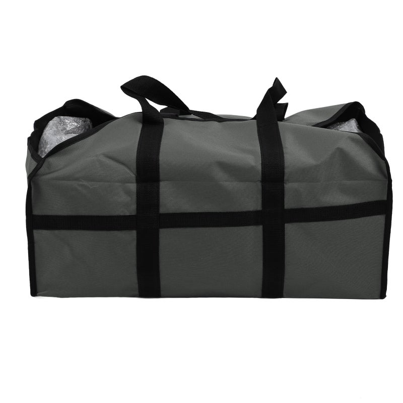 Portable Firewood Carrier Bag 600D Oxford Cloth Large Fire Wood Bag Heavy Duty Firewood Holder with Handles for Home Heating Camping Barbecue D - Image 2