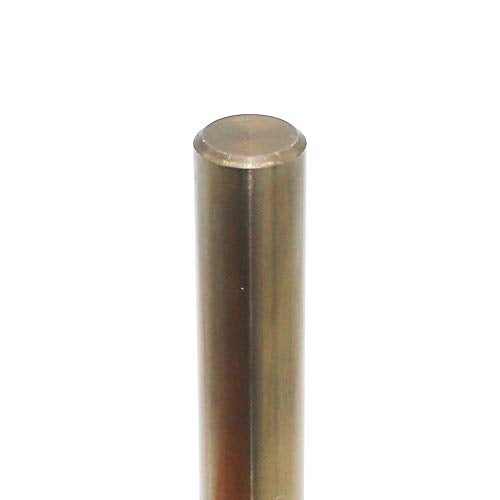 LingGan 2.5mm Metric M35 Cobalt Steel Extremely Heat Resistant Twist Drill Bit of 10pcs with Straight Shank to Cut Through Hard Metals Such as Stainless Steel and Cast Iron, 5% Cobalt M35 Grade HSS-CO - Image 5