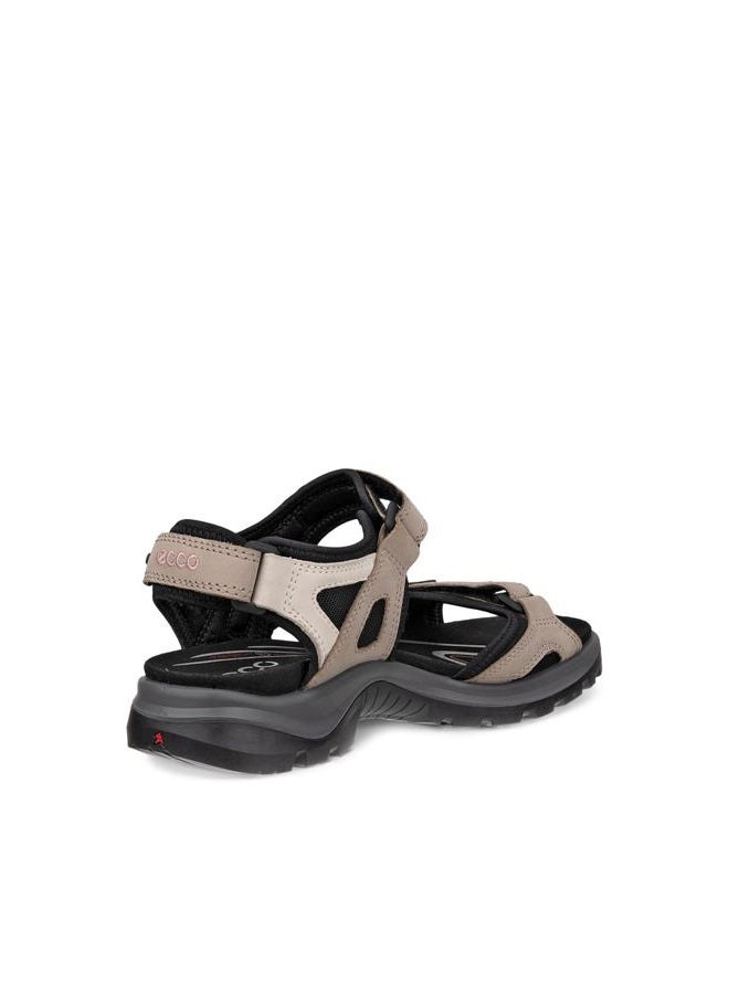 ecco Women's Yucatan Sandal, Atmosphere/Ice White/Black, 39 EU / 8-8.5 M US - Image 5