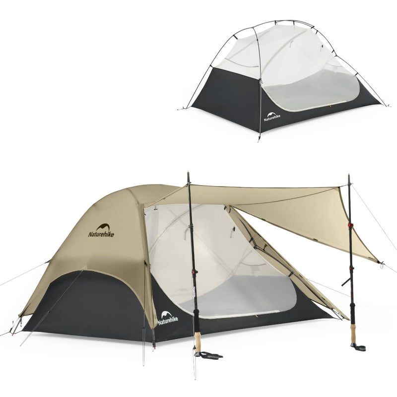 Naturehike UL Star River 2 Person Backpacking Tent Double Layer Waterproof Two Person Tent Lightweight Backpacking Cycling 2 Person Tent - Image 2