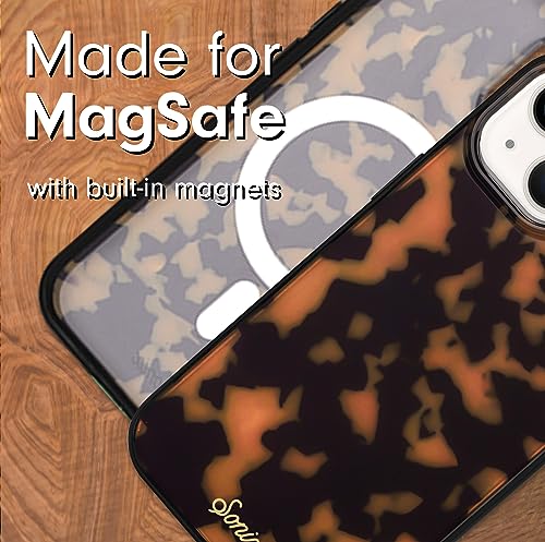 Sonix Case for iPhone 15 Plus, iPhone 14 Plus | Compatible with MagSafe | 10ft Drop Tested | Tortoiseshell | Brown Tort - Image 3