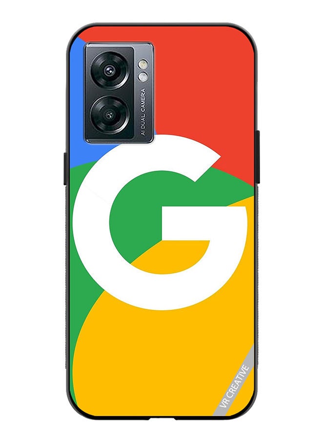 VR CREATIVE Protective Case Cover For OnePlus Nord N300 Google Logo Design Multicolour - Image 1