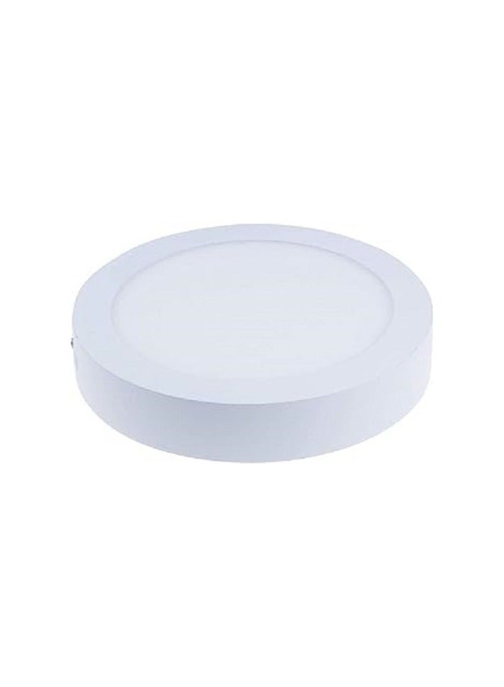 24 Watt circular LED spot panel hanging on the ceiling, white color, 9 pieces, acrylic - Image 2