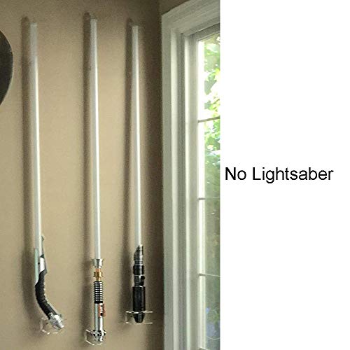 YYST Clear Light Saber Wall Mount Wall Rack Wall Holder - 4 Pack - Image 4