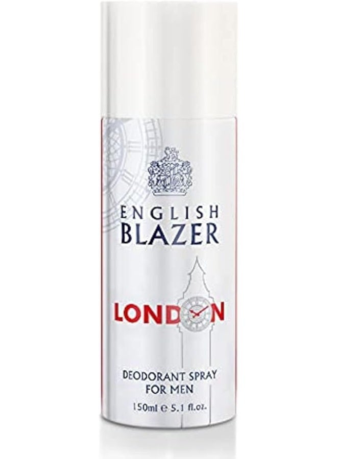 English Blazer London Body Spray for Men, 150 ml - Image 2