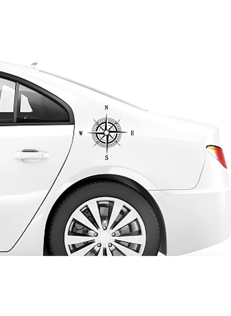 مؤسسة فكرة اليوم ملصق غطاء محرك السيارة على شكل بوصلة وجبل، ملصق جانبي لجسم السيارة، ملصق غطاء محرك السيارة، ملصقات فينيل مقاومة للماء، ملصقات رسومية من الفينيل للسيارات والشاحنات والمركبات الترفيهية والسيارات الرياضية متعددة الاستخدامات والمركبات الخارجية - Image 4