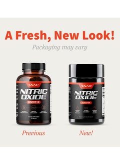 SNAP SUPPLEMENTS معزز أكسيد النيتريك يدعم التعافي السريع والدورة الدموية الصحية ونمو العضلات، مكمل غذائي - 60 كبسولة  - Image 2